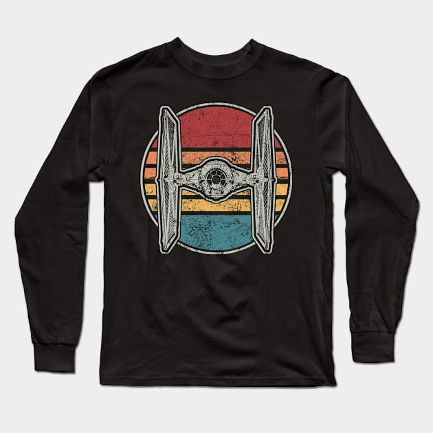 Vintage Dark Fighters Long Sleeve T-Shirt by FanFreak